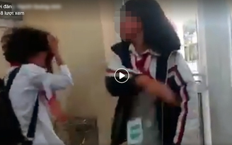 Thêm một nữ sinh ở Quảng Ninh bị đánh, tung clip lên Facebook