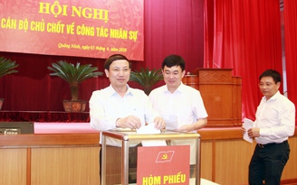 Quảng Ninh đề nghị T.Ư cho phép Đại hội bầu trực tiếp Bí thư Tỉnh ủy