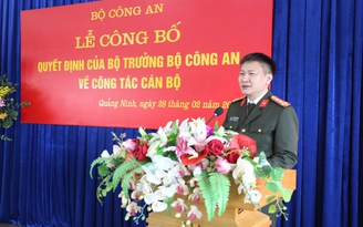 Giám đốc Công an tỉnh Quảng Ninh được bổ nhiệm làm Cục trưởng C03