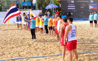 Bóng ném bãi biển nam SEA Games 31: Hạ Thái Lan, Philippines níu kéo cuộc đua HCV