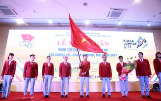 Lễ xuất quân đoàn thể thao Việt Nam dự SEA Games 29: Tất cả đã sẵn sàng!