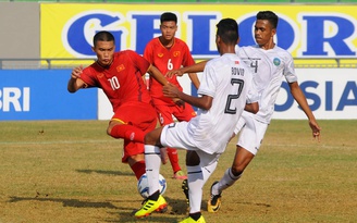 Hòa Myanmar, U.16 Việt Nam trở thành nhà cựu vô địch