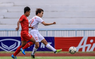 Tuyển nữ Việt Nam ghi 21 bàn toàn thắng ở vòng bảng AFF Cup 2019