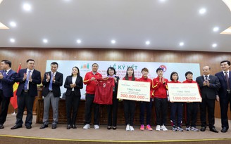 Bóng đá nữ Việt Nam được tiếp 100 tỉ đồng cho giấc mơ World Cup
