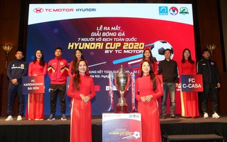 Đội vô địch giải bóng đá 7 người toàn quốc 2020 được thưởng lớn