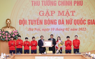 Tuyển nữ Việt Nam được thưởng hơn 23 tỉ đồng vì giành vé đi World Cup