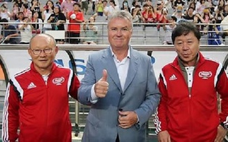 HLV Park Hang-seo lỡ cơ hội gặp lại người thầy lớn Guus Hiddink tại Hàn Quốc