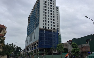 Phạt chủ đầu tư công trình 8B Lê Trực 100 triệu đồng
