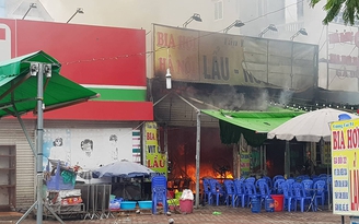 Cháy lớn tại quán bia, 1 nữ nhân viên tử vong