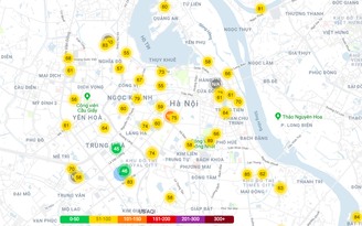 Chất lượng không khí TP.HCM sáng nay tệ hơn Hà Nội