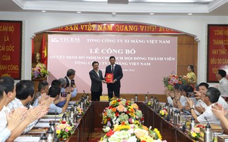 Điều động Cục trưởng Bùi Xuân Dũng làm Chủ tịch Tổng công ty xi măng Việt Nam