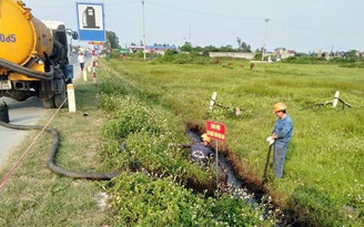 Lộ diện nghi phạm đổ trộm chất thải độc hại ở Hải Phòng