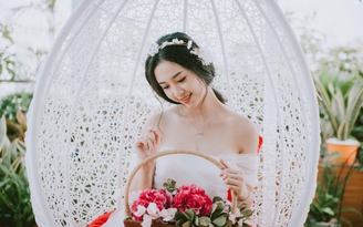 Nữ sinh có gương mặt như búp bê
