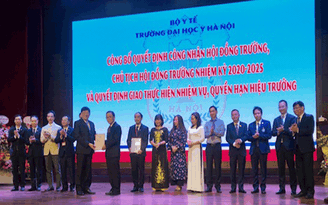 GS Tạ Thành Văn làm Chủ tịch Hội đồng trường Đại học Y Hà Nội