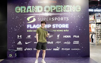 Khai trương cửa hàng mua sắm thể thao lớn nhất hệ thống Supersports VN tại Crescent Mall