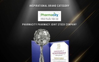 Pharmacity nhận giải thưởng ‘Thương hiệu truyền cảm hứng năm 2021’ do Enterprise Asia bình chọn Pharmacity nhận giải thưởng ‘Thương hiệu truyền cảm hứng năm 2021’ do Enterprise Asia bình chọn
