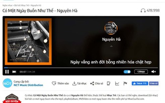 ‘Có một ngày buồn như thế’ của ca sĩ Nguyên Hà ‘Có một ngày buồn như thế’ của ca sĩ Nguyên Hà