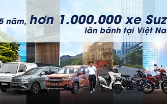 Được khách hàng Việt tin tưởng, Suzuki xác lập doanh số hơn 1 triệu xe lăn bánh