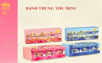 Các dòng bánh trung thu sáng tạo của Kinh Đô