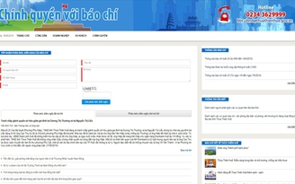 Thừa Thiên - Huế ra mắt kênh thông tin tương tác 'Chính quyền với báo chí'