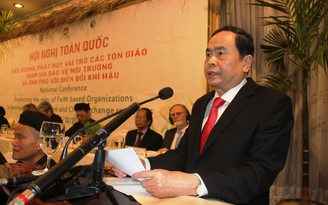 Hơn 500 chức sắc tôn giáo trong cả nước nhóm họp vì môi trường