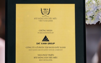 Tập đoàn Đất Xanh nhận 'cơn mưa' giải thưởng
