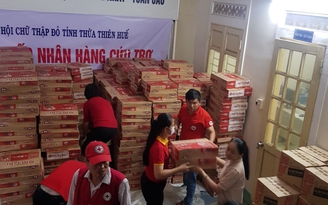 Masan ủng hộ 6 tấn thịt viên và hàng trăm ngàn sản phẩm đến miền Trung