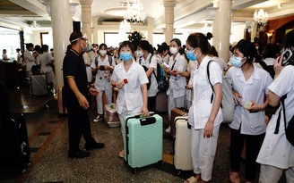 Saigontourist Group huy động 5 khách sạn hỗ trợ 1.050 y tế tình nguyện từ miền Bắc chỗ ăn, ngủ