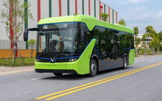 Xe buýt điện của Vingroup sắp chạy trên đường phố TP.HCM