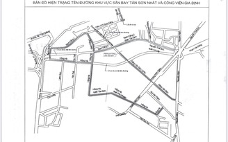 Đề xuất đổi tên loạt tuyến đường khu vực sân bay Tân Sơn Nhất