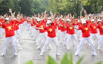 Cấm xe đường Lê Lợi để tổ chức Hội thao dưỡng sinh, yoga