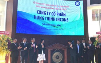 Cổ phiếu Hưng Thịnh Incons tăng trần phiên đầu dù chứng khoán suy giảm