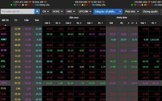 VN-Index 'bốc hơi' khỏi ngưỡng 1.500 điểm