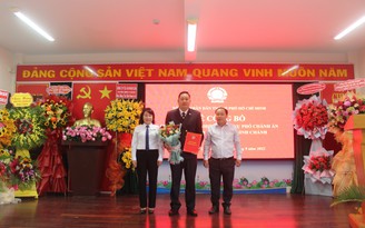 TP.HCM: Ông Trương Văn Dựa giữ chức Phó chánh án TAND H.Bình Chánh