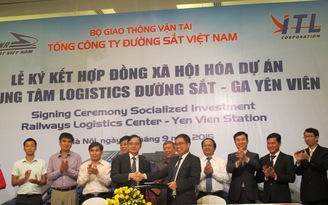Xây dựng trung tâm Logistic ga Yên Viên