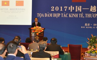 Đưa cán cân thương mại Việt Nam - Trung Quốc đạt 100 tỉ USD