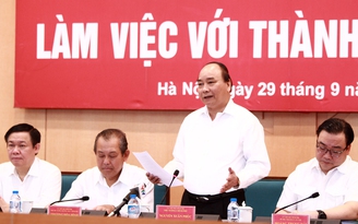 Thủ tướng đánh giá cao ý tưởng hạn chế xe máy của Hà Nội