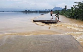 Vỡ đê sông Bùi huyện Chương Mỹ, Hà Nội
