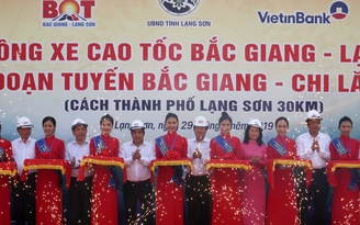 Phó thủ tướng phát lệnh thông xe cao tốc Bắc Giang - Lạng Sơn