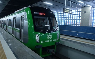 Bộ GTVT yêu cầu đường sắt Cát Linh - Hà Đông phải hoàn thành trong năm 2021