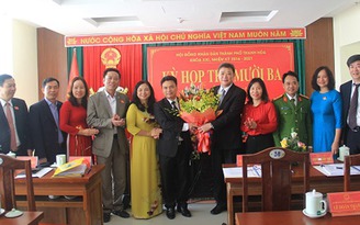 Ông Trịnh Huy Triều giữ chức Chủ tịch UBND thành phố Thanh Hóa