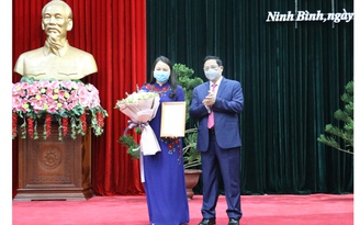 Chủ tịch Hội Phụ nữ Việt Nam Nguyễn Thị Thu Hà làm Bí thư Tỉnh ủy Ninh Bình