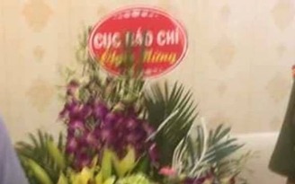 Giả danh cán bộ Cục Báo chí tặng hoa Giám đốc Công an tỉnh Thanh Hóa