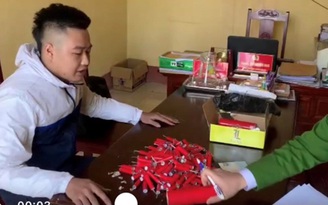 Thanh Hóa: Một thanh niên sản xuất pháo tại nhà riêng để bán dịp tết Nguyên đán