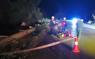 Thanh Hóa: Một thanh niên rơi xuống vực sau tai nạn giao thông