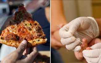 Trường học ở Mỹ cho học sinh pizza để xét nghiệm HIV