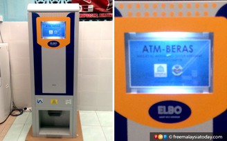 Máy ATM cho người nghèo rút gạo
