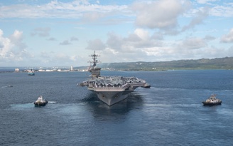 Tàu sân bay USS Theodore Roosevelt đến vùng biển Philippines