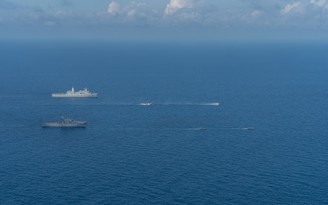Mỹ, Singapore tập trận chung ở Biển Đông