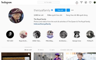 Nữ hoàng Anh đau lòng thay ảnh đại diện trên mạng xã hội